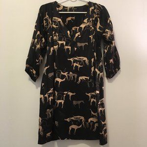 Ulla Johnson Vintage Shift Tunic Dress Silk